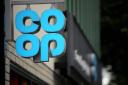 the Co-op store sign