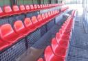 The new seating at Llanrwst United