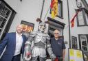 North Wales is open to tourism with social distancing. Knights Shop and general shots of Conwy