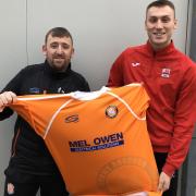 Aidan Clark has joined Conwy Borough from Bodedern Athletic