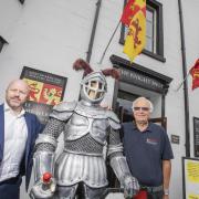 North Wales is open to tourism with social distancing. Knights Shop and general shots of Conwy