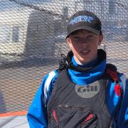 Freddie MacLaverty finished second at a prestigious national sailing event