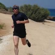 David Snaith has been training for the London Marathon.