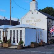 The White Lion Inn in Llanelian has now applied to Conwy County Council’s planning department, seeking permission to keep two gazebos up for another three years..