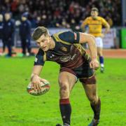 Dion Jones touches down for RGC (Photo: Tony Bale)