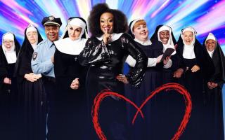 The cast of Sister Act. Image: Venue Cymru