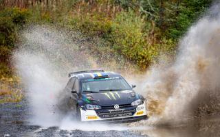 Sweden's Oliver Solberg winning the 2022 Cambrian Rally