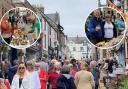 Crowds enjoy the Honey Fair. Photo: Barry Griffiths, Conwy Beekeepers