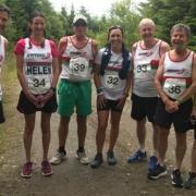 The NWRRC team at the Fairy Freckled Cow trail race.