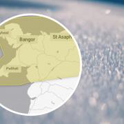 Snow and Ice weather warning for North Wales