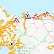Flood warnings and alerts for North Wales