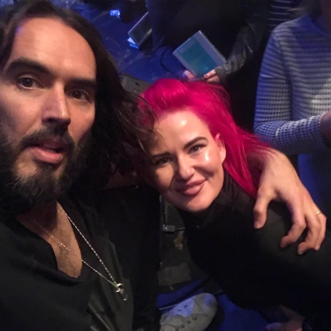 Angela Wilkes, from Flintshire, met comedian Russell Brand, at Venue Cymru, Llandudno in 2018: My sister and I went to see Russells tour. I approached him for a selfie. Russell took it because my arms were too short and I couldn’t get us both