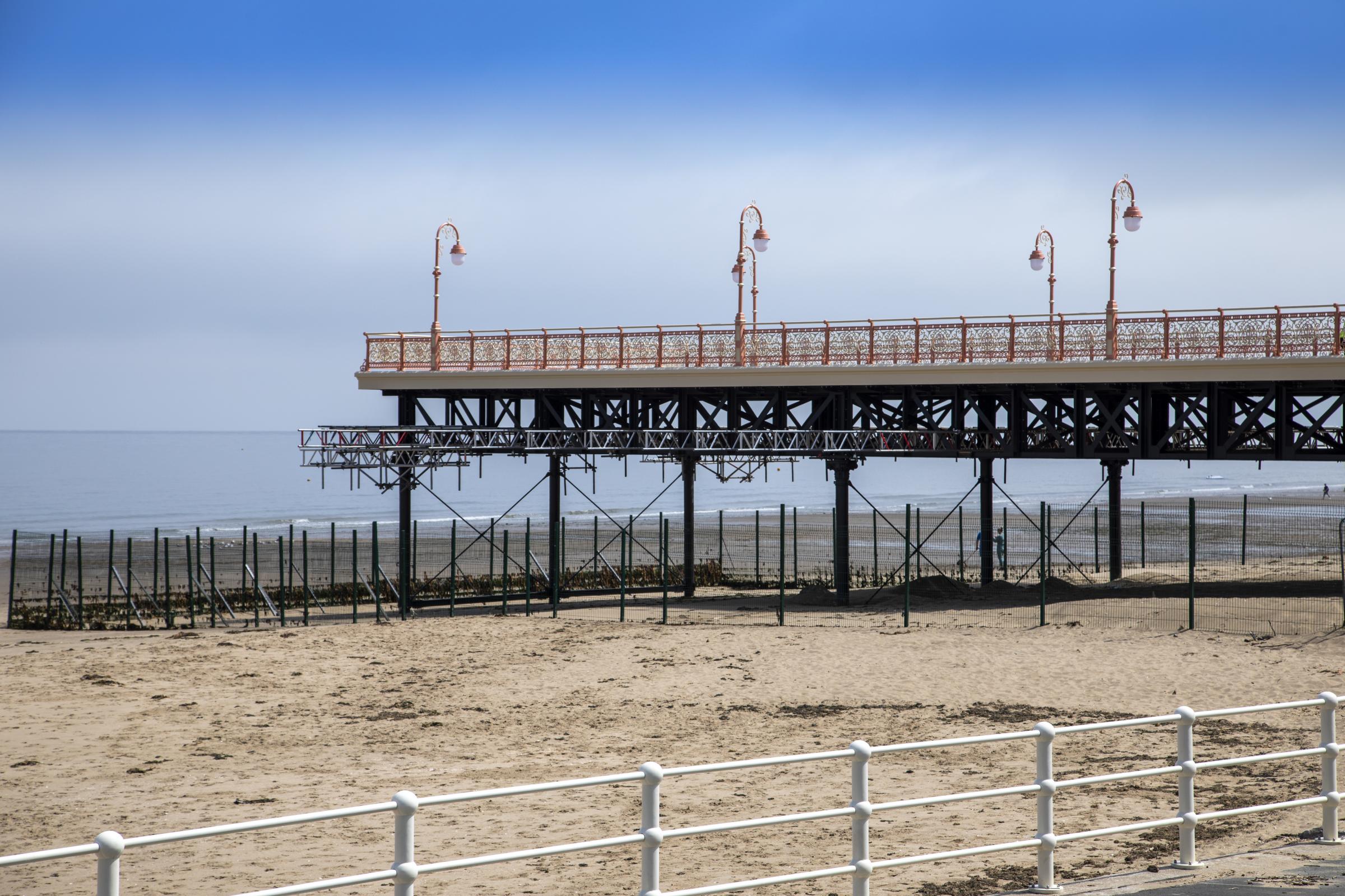 Colwyn Bay Pier Completion. Picture: Andy Marshall taken July 2021