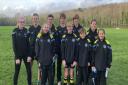 Rydal Penrhos School's cross-country squad at the Eryri Championships