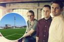 Scouting for Girls. Inset: The OPS Wind Arena. Photos: Newsquest