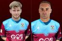 New signings Sam Turner and Danny Holmes.