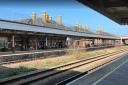 Rhyl railway station.