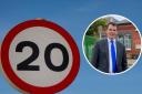 Lee Waters MS has had to take steps to keep himself safe after the 20mph speed limits came into force in Wales.