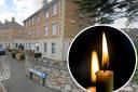 Wainwright Close in Rhos-on-Sea and generic picture of candle
