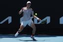 Welsh tennis ace Viktor Frydrych playing at the Junior Australian Open (Getty Images)