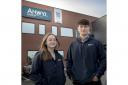 Anwyl apprentices Ruby Jones and Matthew Parry