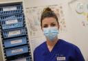 Nurse practitioner Jess Booker at Holywell minor injuries unit
Picture: BCUHB (clear for use by all partners)