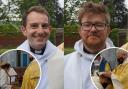 Revd Ben Lines who is based in the Aberconwy Mission Area at Llandudno Junction and Revd Gregor Lachlann-Waddell who is based in the Bryn a Môr Mission Area at Llanasa
