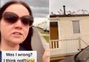 Heather Minshull explained her stunt in a video that has since gone viral with more than one million views. Pictures: heatherminsh/TikTok