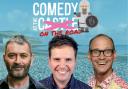 Comedians Tudur Owen, Steve Shanyaski and Steve Royle