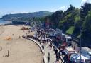 Crowds flock to the Colwyn Bay promenade for Prom Xtra '22. Photo: Conwy County Borough Council