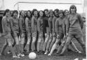 Prestatyn Ladies FC team of the 1970s.