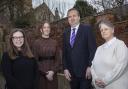 Law firm Swayne Johnson have taken on four new recruits, from left, Angharad Griffiths, Nicola Maddock, Eifion Blease and Emma Mitchell. Picture: Mandy Jones Photography.