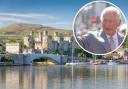 People across Conwy county have put in applications for Street Parties to mark the Coronation of His Majesty The King (inset) King Charles III.