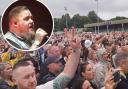 Crowds at Ministry of Sound concert in Colwyn Bay and inset, Rag'n'Bone Man headlined on the Sunday