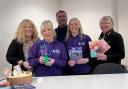 Some of the team based at the new St David's Hospice shop / donation unit in Llandudno Junction