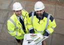 Brenig Construction Ltd; Pictured are Mark Parry and Howard Vaughan, Managing Directors of Brenig