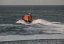Llandudno volunteers crewing the all-weather relief Shannon class lifeboat John Metters