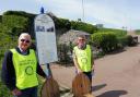 Wyn Jones and Cliff Large from Rhos Rotary