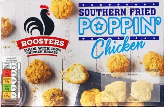 North Wales Pioneer: Aldi’s moreish Roosters Southern Fried Poppin’ Chicken. (Aldi)