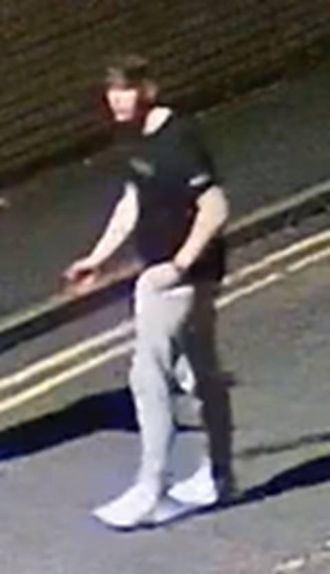 Police in Buckley want to identify this man.