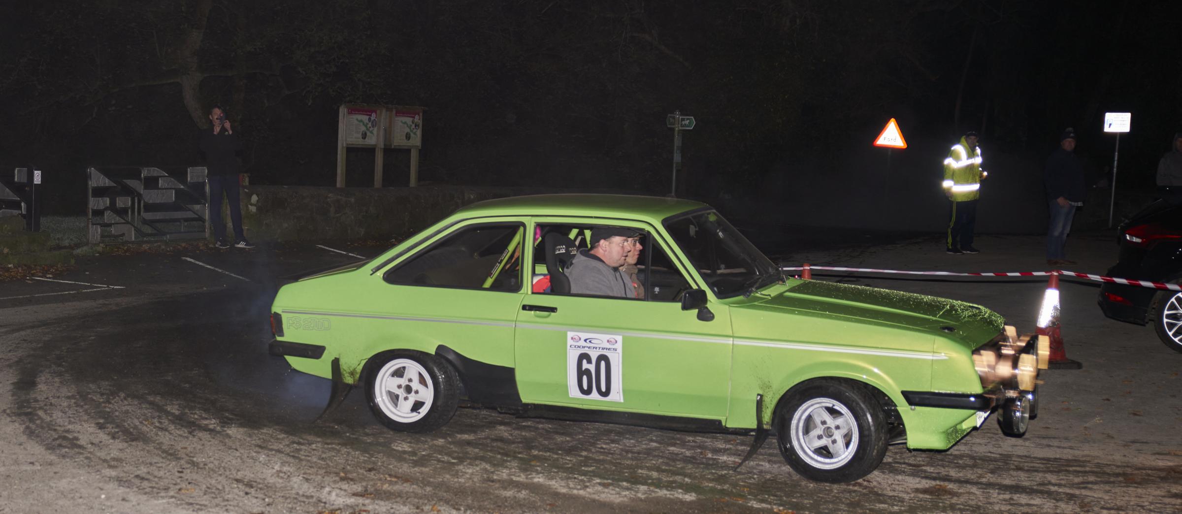 The start of Rally Revival at Wrexham & Nant Mill Visitor Centre. Photo credit: Ian Francis ( IF Image Cymru )