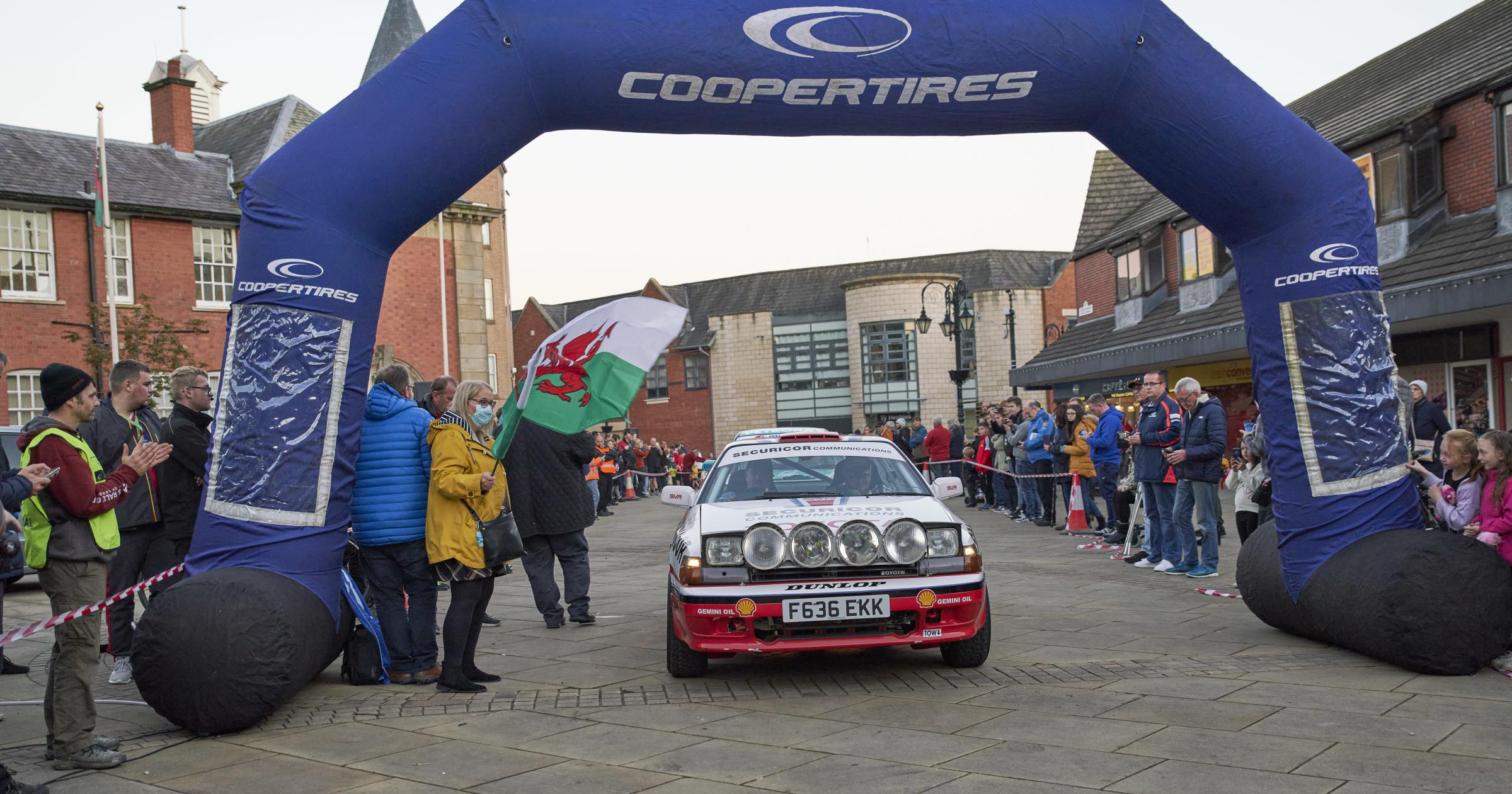 The start of Rally Revival at Wrexham & Nant Mill Visitor Centre. Photo credit: Ian Francis ( IF Image Cymru )