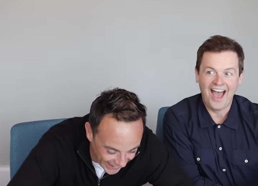 The duo loved every moment of the reveal! Picture: antanddec / Instagram