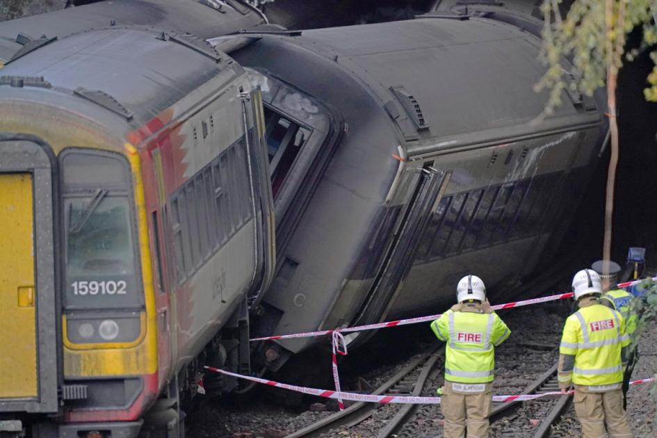 Train crash disruption to last for several days | North Wales Pioneer