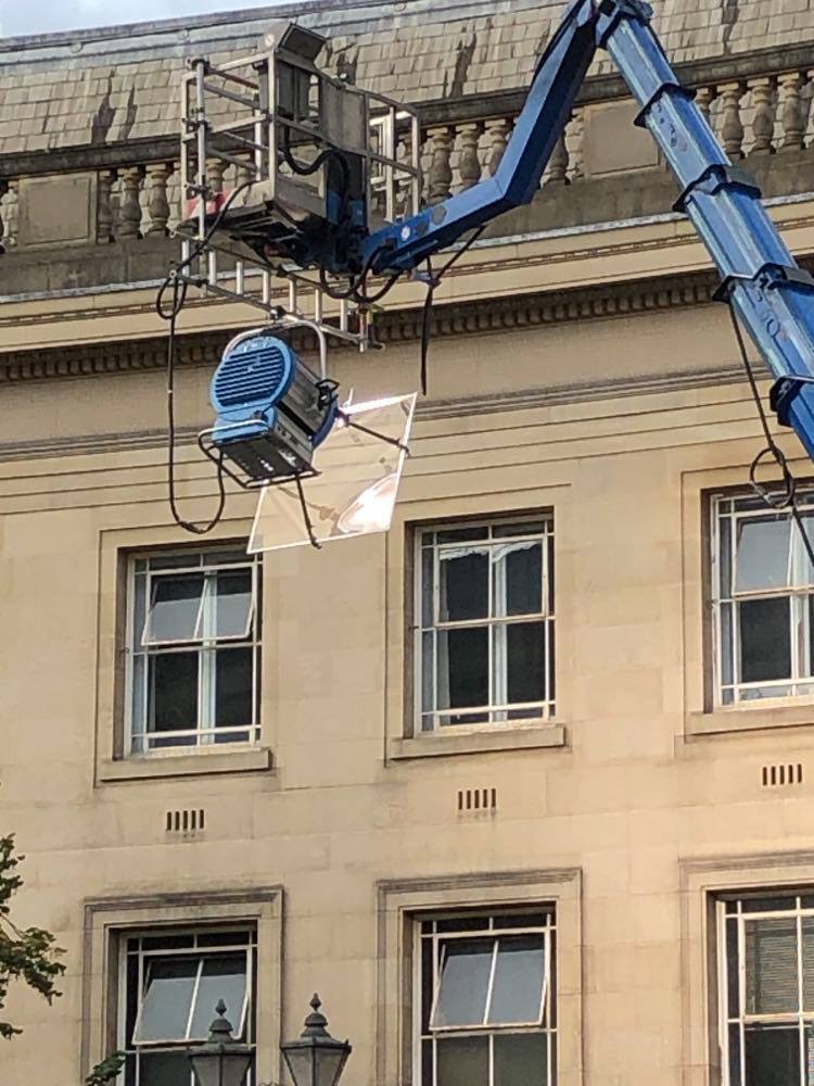 The Reckoning filming in Bolton.