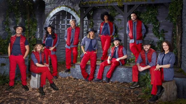 North Wales Pioneer: This year's I'm a Celebrity camp mates including David Ginola (far left)