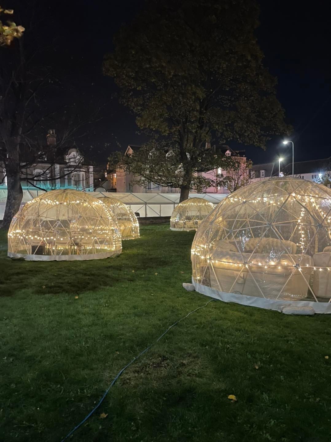 Guests could hire an igloo. Picture: Llandudno Christmas Extravaganza?