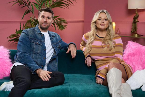 North Wales Pioneer: Joel Dommett and Emily Atack will star in the new series of Dating No Filter (Sky)