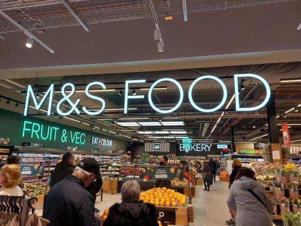 North Wales pioneer: the Foodhall inside the new M&S in Llandudno