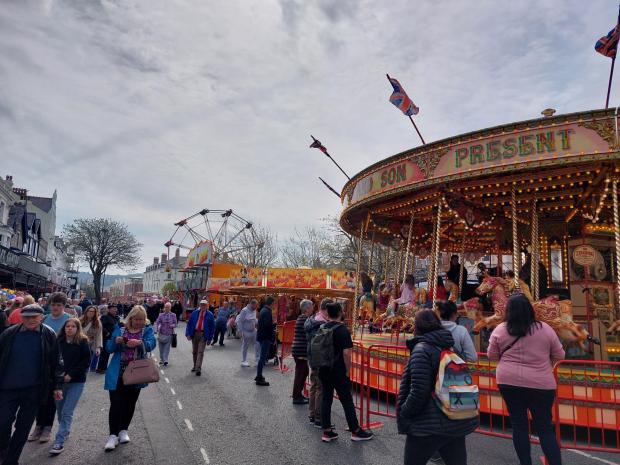 North Wales Pioneer: Funfair rides at the extravaganza